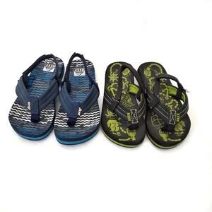 Reef | Two Pairs of Ankle Strap Thong Sandals